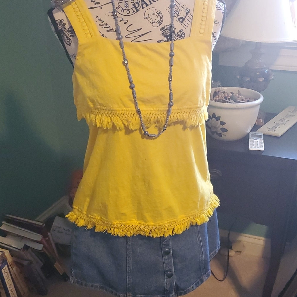 OUTFIT READY TO WEAR...SKIRT, TOP, NECKLACE, BRACELET TOP SZ XS, SKIRT S